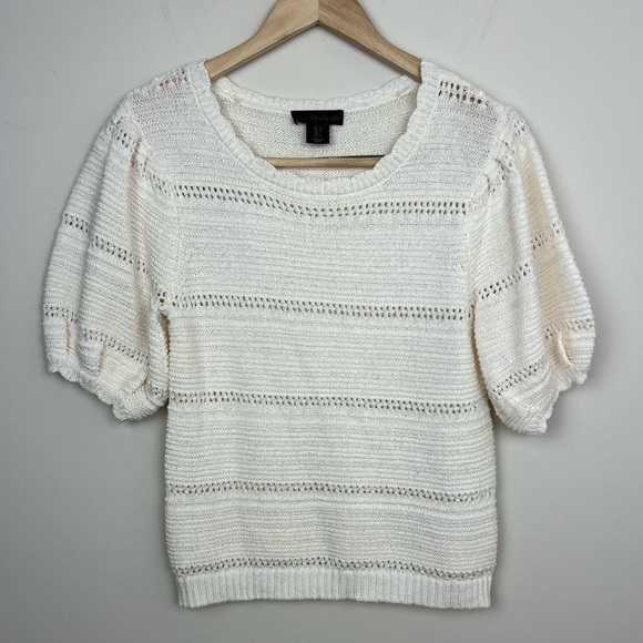 House of Harlow 1960 Knit Short Sleeve Blouse - Picture 11 of 11